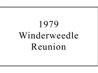 1979 Winderweedle Reunion